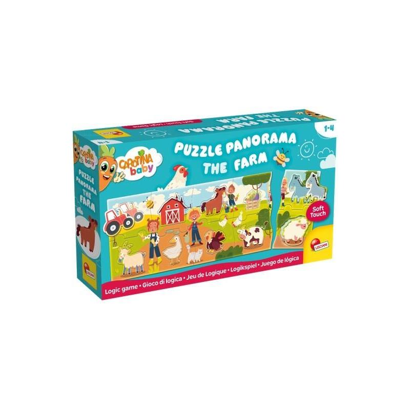 Lisciani Carojoina Baby   Panorama Puzzle - Farm