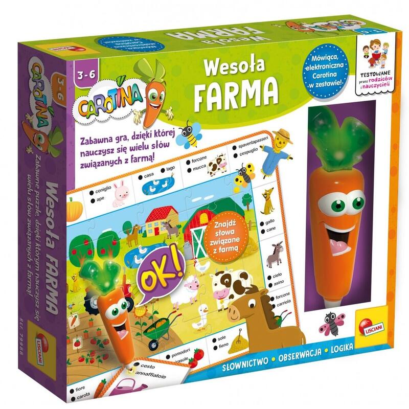 Lisciani Carojoina Happy  Farm