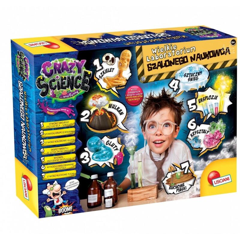 Lisciani Crazy Science   Crazy Scientist'S Labor
