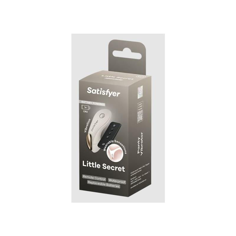 Little Secret Estimulador De Braguita Battery Series Warm Grey