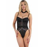 Livco Corsetti Fashion - Rubika Lc Xg079 Body Con Gargantilla Negro L