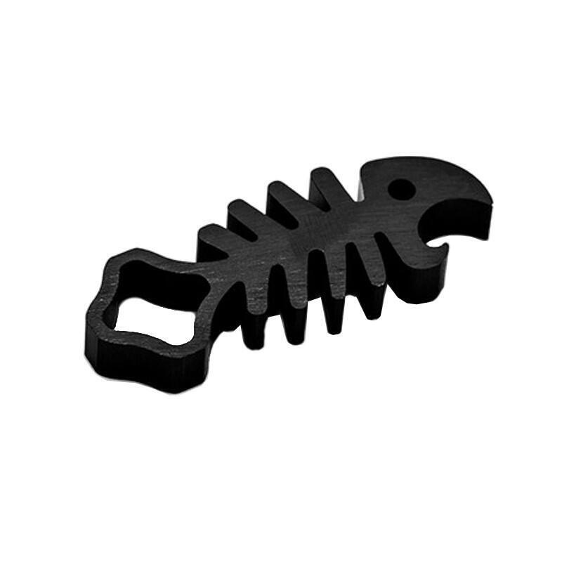 Llave Inglesa Aluminio Cnc Pez Style  Accesorios Cámara Deportiva Negro