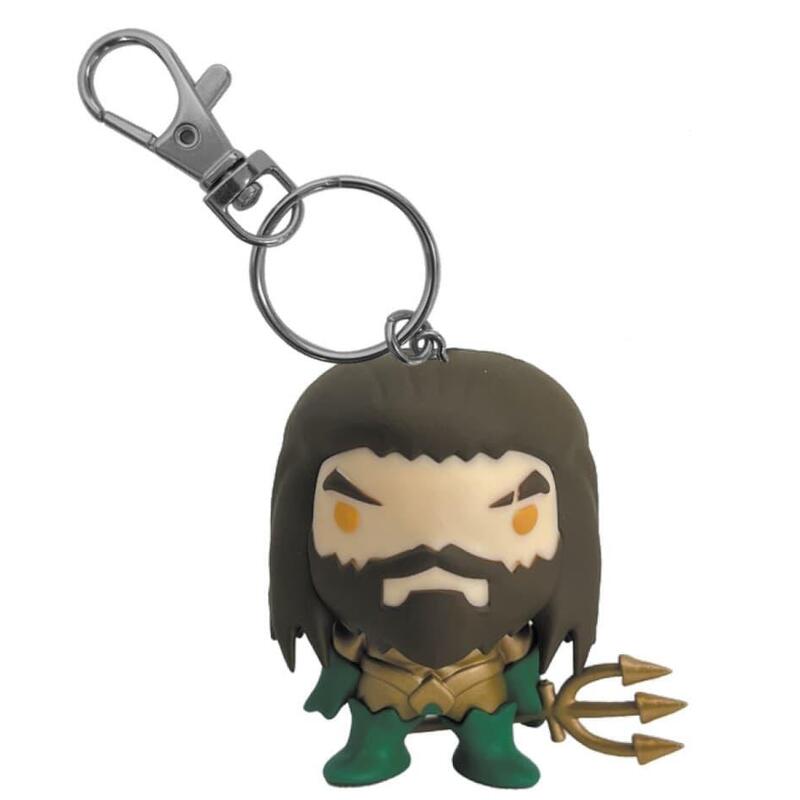 Llavero Chibi Aquaman 5cm Dc Comics