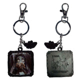 Llavero Metalico Flores La Novia Cadaver