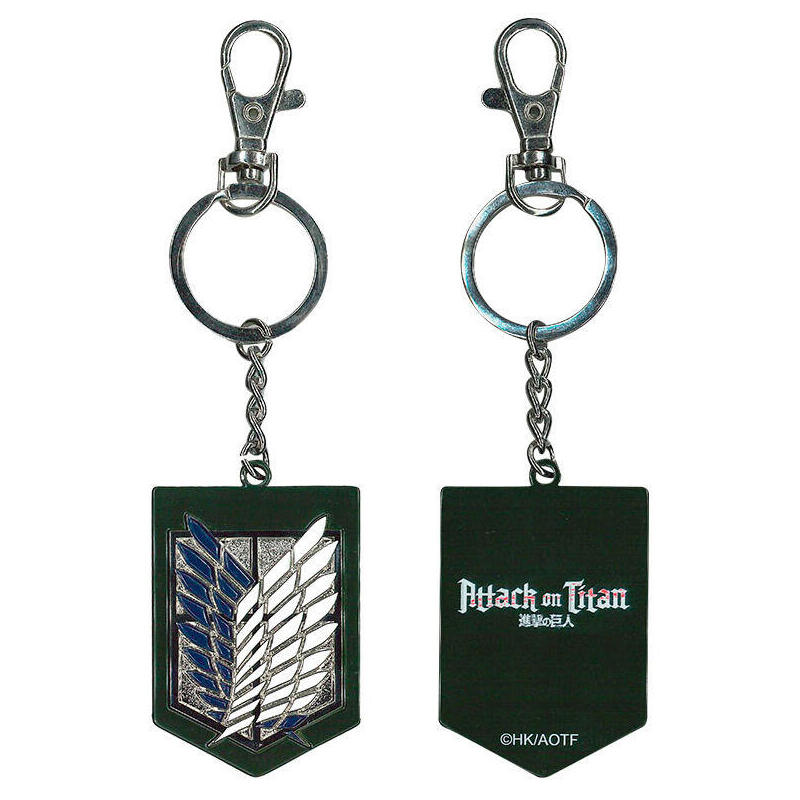 Llavero Metalico Logo Attack On Titan