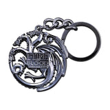 Llavero Metálico Targaryen -  Juego De Tronos