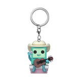 Llavero Pocket Pop Adventure Time Cowboy Bmo With Guitar