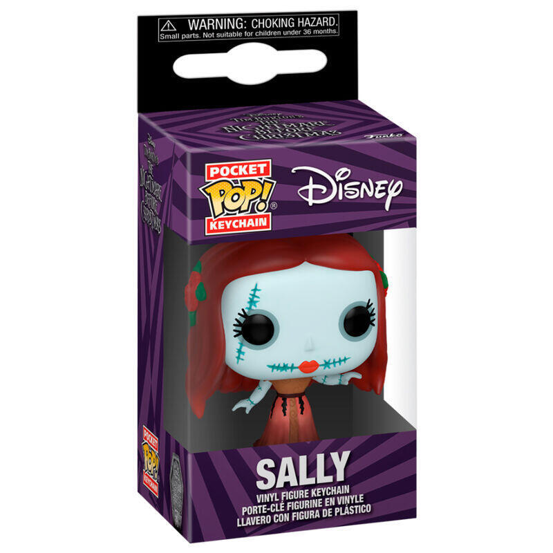 Llavero Pocket Pop Disney Pesadilla Antes De Navidad 30th Anniversary Sally