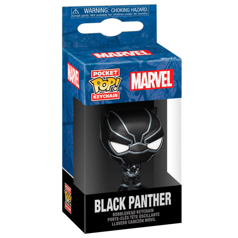 Llavero Pocket Pop Marvel Black Panther Classics
