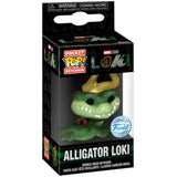 Llavero Pocket Pop Marvel Loki Alligator Loki