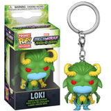 Llavero Pocket Pop Marvel Monster Hunters Loki