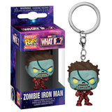 Llavero Pocket Pop Marvel What If Zombie Iron Man