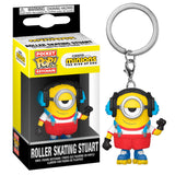 Llavero Pocket Pop Minions 2 Roller Skating Stuart