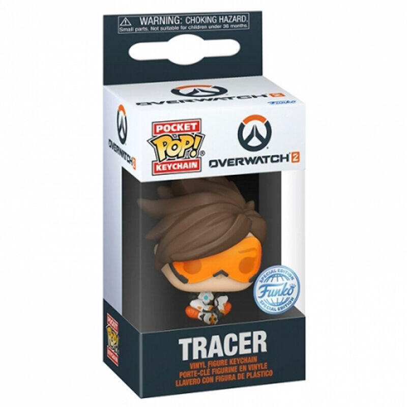 Llavero Pocket Pop Overwatch 2 Tracer