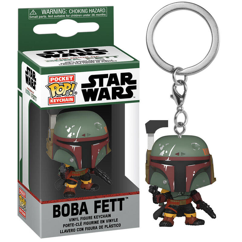 Llavero Pocket Pop Star Wars The Book Of Boba Boba Fett