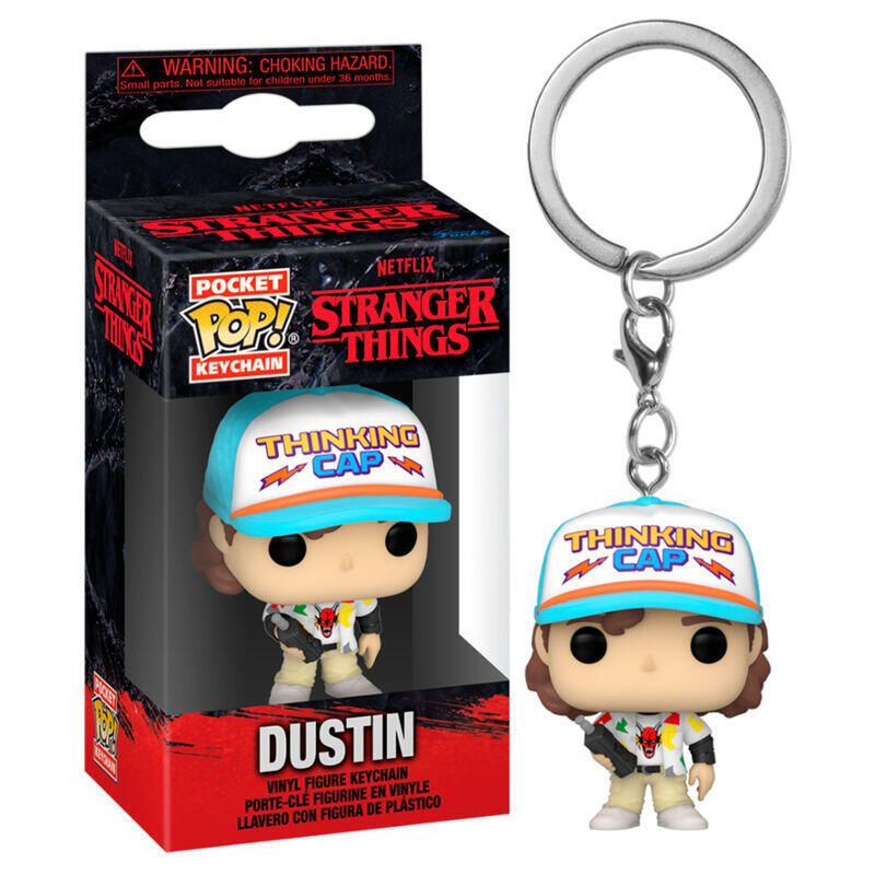 Llavero Pocket Pop Stranger Things Dustin