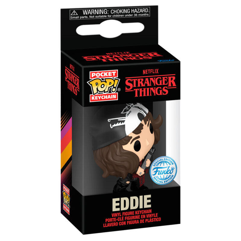 Llavero Pocket Pop Stranger Things Eddie