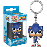 Llavero Pop Sonic With Ring