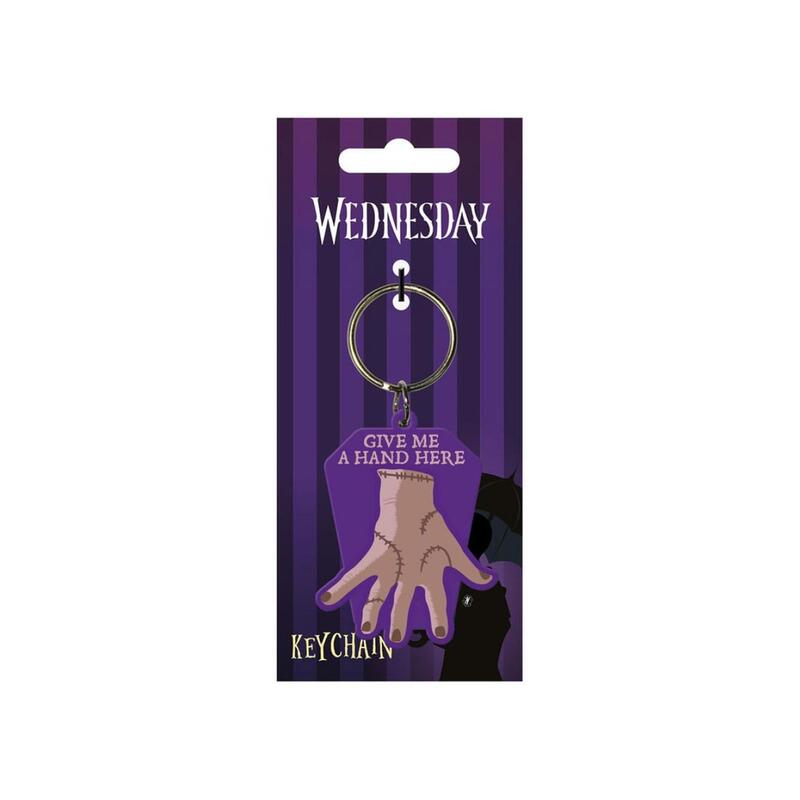 Llavero Pyramid Wednesday Addams Give Me A Hand
