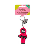 Llavero Squishy Soldado - Juego Del Calamar
