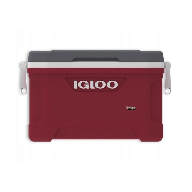 Nevera  Igloo Latitude 52 De 49 Litros, Rojo.
