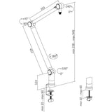 Logilink Aa0127 - Brazo De Micrófono Profesional Con Tijera Plegable Para Streaming