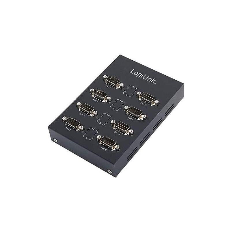 Logilink - Adaptador Usb 2.0 A 8x Puertos Serial