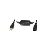 Logilink Cable Usb A -> A St / Bu 20,00m Alargo Activo Negro