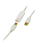 Logilink Cable Usb Alargo 12m Usb 2.0 Activo Blanco