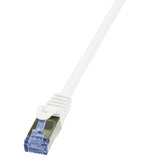 Logilink Cat6a S/Ftp Cable De Red Awg26 Pimf  Blanco 30m