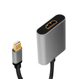Logilink Cda0110 Adaptador Mini Displayport Hdmi 0,15 M Negro, Gris