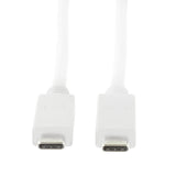 Logilink Cu0131 Cable Usb 1 M 3.2 Gen 2 (3.1 Gen 2) Usb C Blanco