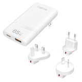 Logilink Dual-Usb Gan-ReiseladegerT, 65 W, Usb-C, Usb-A