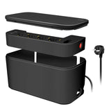 Logilink Kabelbox M. 5-Fach-Steckdosenleiste Usb/Schuko Sch