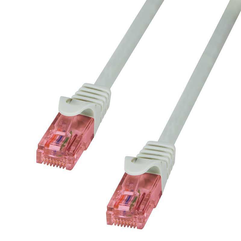 Logilink Latiguillo 3m Rj45 Cat 6 Utp Lszh Gris Cq2062u