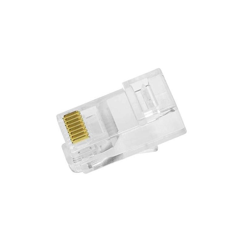 Logilink Modulares Rj45-Steckverbinder-Set Kat.6 Ungeschirmt Transparent Utp Für Kabel Mit - Kabel-/Adapterset
