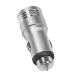Logilink Pa0228 Adaptador De Carga Usb Para Coche 2 Usb 10,5w