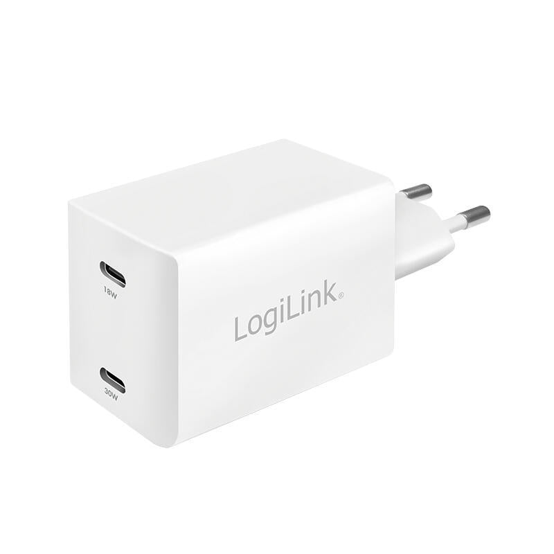 Logilink Pa0231 Cargador De Dispositivo Móvil Interior Blanco