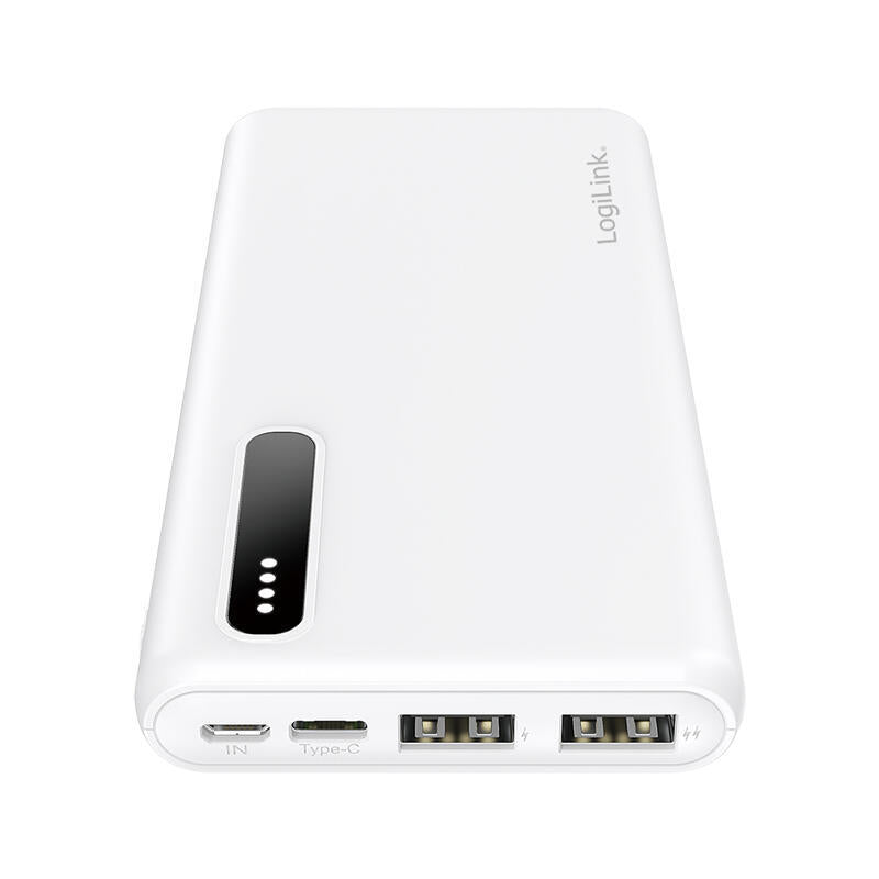Logilink Pa0311w Batería Externa 8000 Mah Blanco