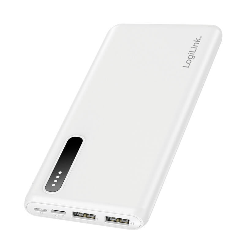 Logilink Pa0311w Batería Externa 8000 Mah Blanco