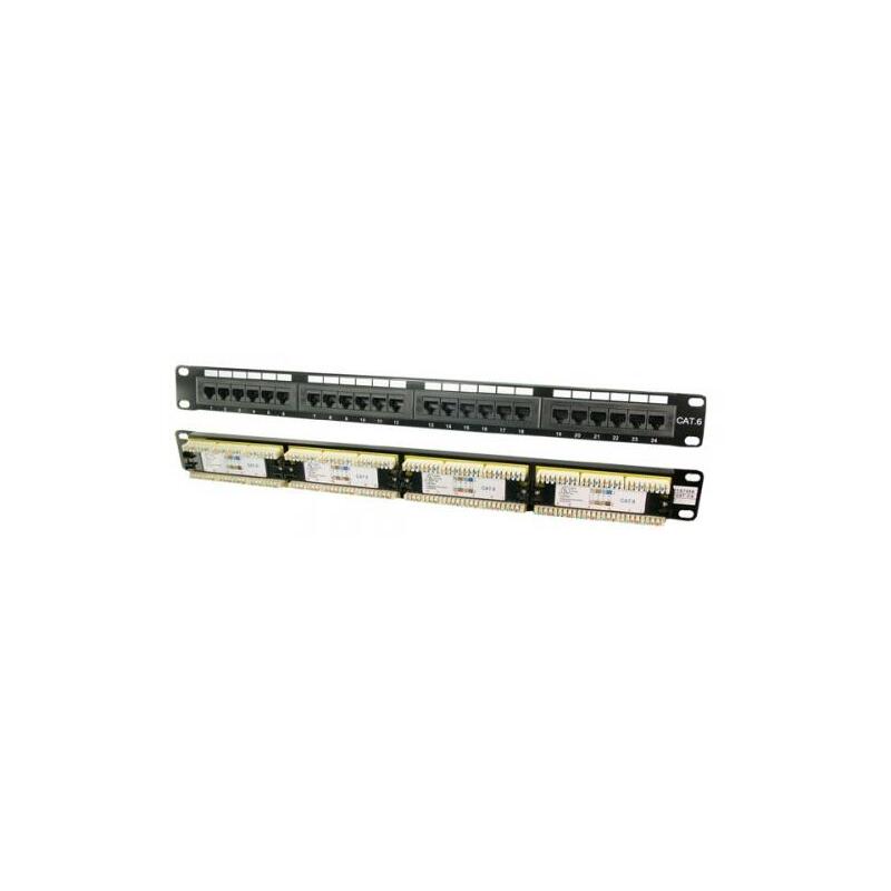 Logilink Patch Panel 19" Cat6 24-Port