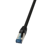 Logilink Patchkabel Cat6a S/Ftp Awg27f. Industrie Black  1m