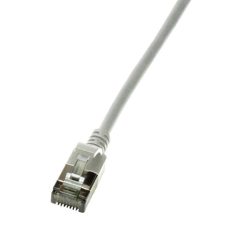 Logilink Patchkabel Cat6a Stp Tpe Slimline Grau 3,0m
