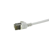 Logilink Patchkabel Cat6a Stp Tpe Slimline Grau 3,0m
