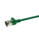Logilink Patchkabel Cat6a Stp Tpe Slimline Grün 5,0m