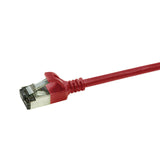 Logilink Patchkabel Cat6a Stp Tpe Slimline Rot 3,0m