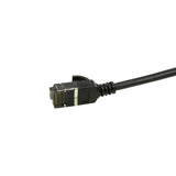 Logilink Patchkabel Cat6a Stp Tpe Slimline Schwarz 5,0m