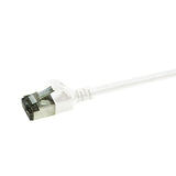 Logilink Patchkabel Cat6a Stp Tpe Slimline Weiss 0,5m