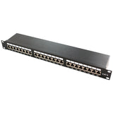 Logilink Patchpanel 19" 24p Cat6a