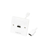 Logilink Placa De Pared De 1 Conector Hdmi Hembra (86 X 86) Ah0014